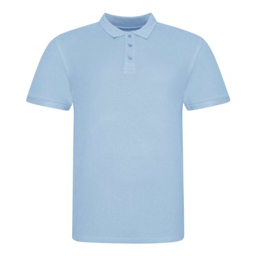 Galléros piké póló, Just Polos JP100, Sky Blue-2XL