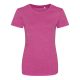 JT001F tri-blend Női rövid ujjú póló Just Ts, Heather Pink-S