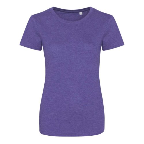 JT001F tri-blend Női rövid ujjú póló Just Ts, Heather Purple-L