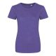 JT001F tri-blend Női rövid ujjú póló Just Ts, Heather Purple-L