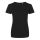 Tri-blend Női környakas póló, Just Ts JT001F, Solid Black-M