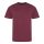 Tri-blend környakas férfi póló, Just Ts JT001, Heather Burgundy-L