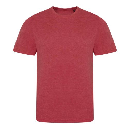 Tri-blend környakas férfi póló, Just Ts JT001, Heather Red-2XL