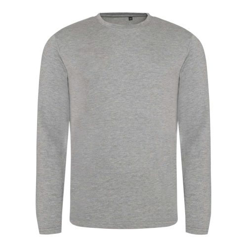 Hosszu ujjú Tri-blend férfi póló, Just Ts JT002, Heather Grey-2XL