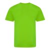 Rövid ujjú electric tri-blend póló, Just Ts JT004, Electric Green-2XL