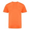 Rövid ujjú electric tri-blend póló, Just Ts JT004, Electric Orange-2XL