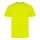 Rövid ujjú electric tri-blend póló, Just Ts JT004, Electric Yellow-2XL