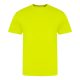 Rövid ujjú electric tri-blend póló, Just Ts JT004, Electric Yellow-2XL