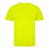 Rövid ujjú electric tri-blend póló, Just Ts JT004, Electric Yellow-2XL