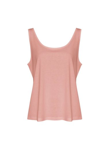 Női ujjatlan póló, laza szabású, Just Ts JT017, Dusty Pink-XL