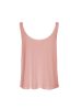 Női ujjatlan póló, laza szabású, Just Ts JT017, Dusty Pink-XS