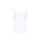 Női ujjatlan póló, laza szabású, Just Ts JT017, Solid White-S