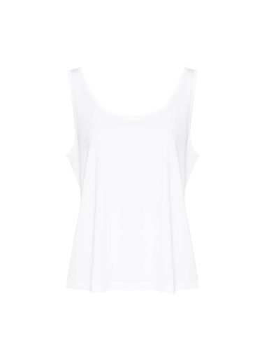 Női ujjatlan póló, laza szabású, Just Ts JT017, Solid White-XL