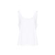Női ujjatlan póló, laza szabású, Just Ts JT017, Solid White-XS