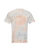 Batikolt rövid ujjú póló, Just Ts JT022, Grey Pink Marble-L