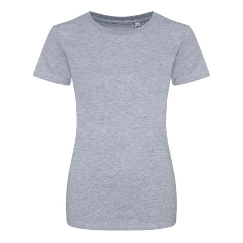 Kereknyakú rövid ujjú Női póló, Just Ts JT100F, Heather Grey-2XL