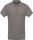 Kariban organikus rövid ujjú férfi galléros piké póló KA209, Storm Grey-S