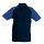 Kariban baseball férfi galléros rövid ujjú piké póló KA226, Navy/Royal Blue-2XL