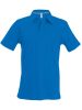 Kariban férfi rövid ujjú galléros piké póló KA241, Light Royal Blue-S