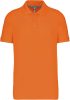 Kariban férfi rövid ujjú galléros piké póló KA241, Orange-S