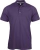 Kariban férfi rövid ujjú galléros piké póló KA241, Purple-S