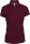 Kariban rövid ujjú galléros Női piké póló KA242, Wine-3XL