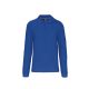 Kariban férfi hosszú ujjú galléros piké póló KA243, Light Royal Blue-2XL