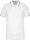 Kariban kontrasztcsíkos férfi rövid ujjú galléros piké póló KA250, White/Sky Blue/Light Grey-S
