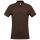 Kariban férfi galléros piké póló, rövid ujjú KA254, Chocolate-M