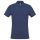 Kariban férfi galléros piké póló, rövid ujjú KA254, Deep Blue-S