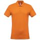 Kariban férfi galléros piké póló, rövid ujjú KA254, Orange-2XL