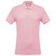 Kariban férfi galléros piké póló, rövid ujjú KA254, Pale Pink-3XL