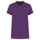 Kariban galléros Női piké póló, rövid ujjú KA255, Purple-2XL