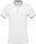 Kariban férfi galléros piké póló, kontrasztos passzékkal KA258, White/Oxford Grey-M