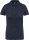 Kariban galléros Női rövid ujjú jersey póló KA263, French Navy Heather-XS