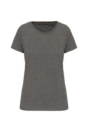 Kariban környakas Női pamut póló, Supima pamutból KA3001, Grey Heather-2XL