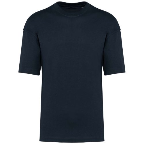 Kariban szélesebb szabású unisex környakas póló KA3008, Navy-L