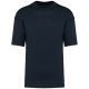 Kariban szélesebb szabású unisex környakas póló KA3008, Navy-XL