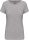 Kariban rövid ujjú környakas sztreccs Női póló KA3013, Light Grey Heather-2XL
