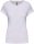 Kariban rövid ujjú környakas sztreccs Női póló KA3013, White-2XL
