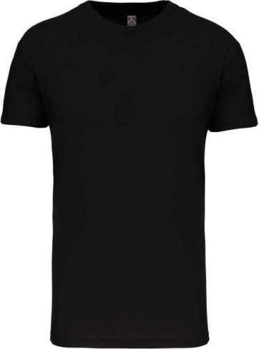 Kariban organikus rövid ujjú férfi póló KA3025IC, Black-2XL