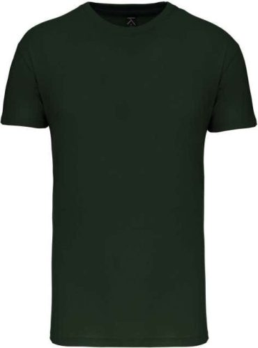 Kariban organikus rövid ujjú férfi póló KA3025IC, Forest Green-2XL