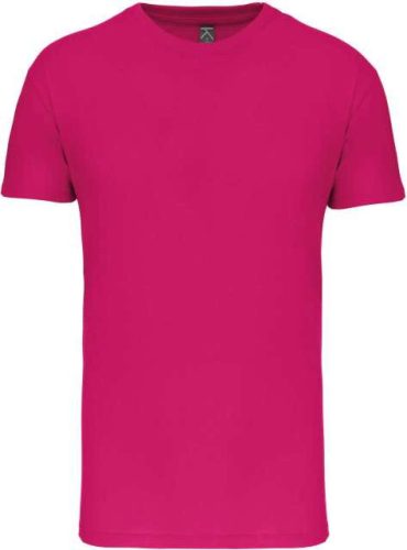 Kariban organikus rövid ujjú férfi póló KA3025IC, Fuchsia-2XL