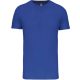 Kariban organikus rövid ujjú férfi póló KA3025IC, Light Royal Blue-2XL