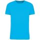 Kariban organikus rövid ujjú férfi póló KA3025IC, Sea Turquoise-2XL