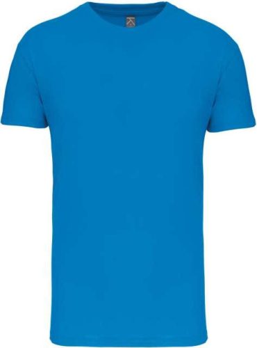 Kariban organikus rövid ujjú férfi póló KA3025IC, Tropical Blue-2XL