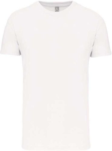 Kariban organikus rövid ujjú férfi póló KA3025IC, White-2XL