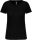 Kariban organikus kereknyakú rövid ujjú Női póló KA3026IC, Black-L
