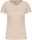 Kariban organikus kereknyakú rövid ujjú Női póló KA3026IC, Light Sand-XS