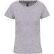 Kariban organikus kereknyakú rövid ujjú Női póló KA3026IC, Oxford Grey-XS